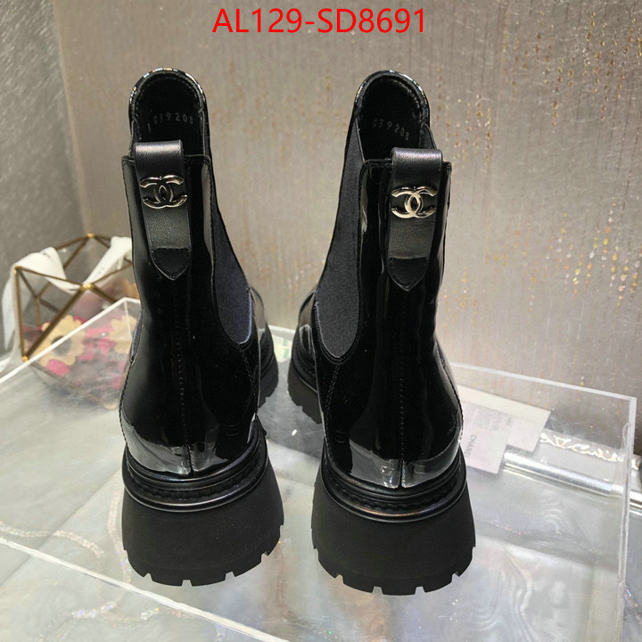 Women Shoes-Chanel,mirror quality , ID: SD8691,$: 129USD