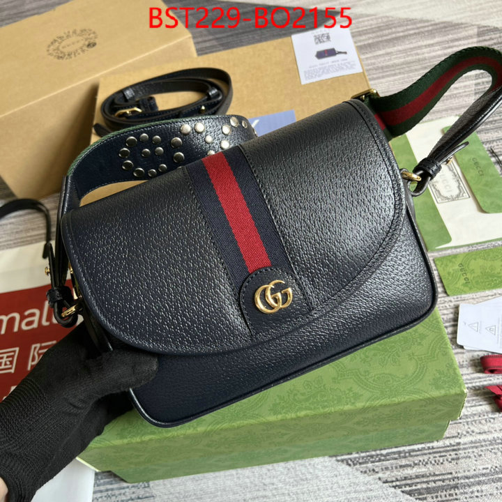 Gucci Bags(TOP)-Diagonal-,perfect ,ID: BO2155,$: 229USD