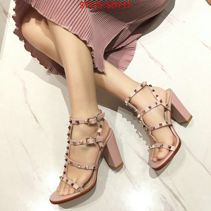Women Shoes-Valentino,high quality , ID: SD137,$: 125USD