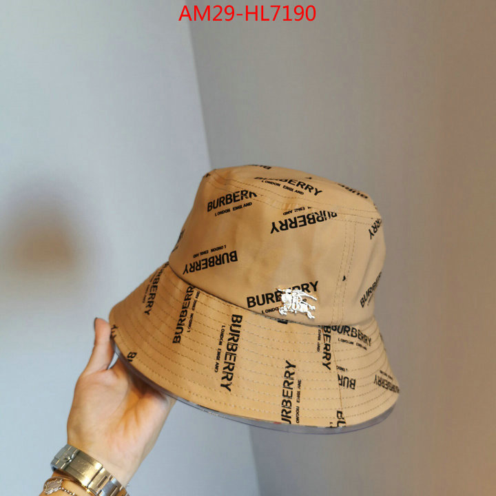 Cap (Hat)-Burberry,replica , ID: HL7190,$: 29USD