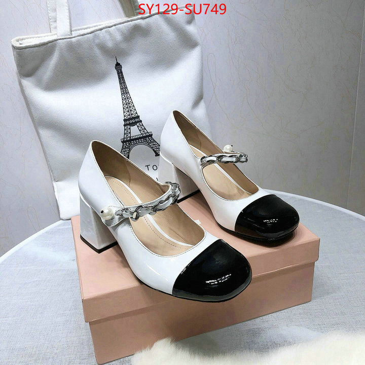 Women Shoes-Miu Miu,perfect quality ,luxury fashion replica designers , ID: SU749,$: 129USD