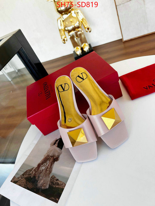 Women Shoes-Valentino,high end designer , ID: SD819,$: 75USD