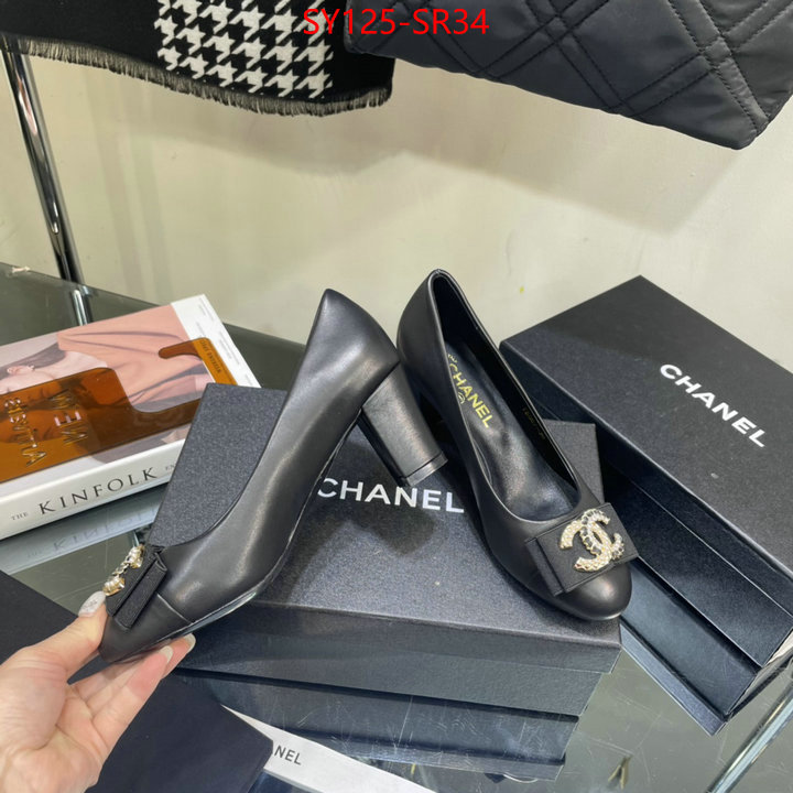 Women Shoes-Chanel,outlet 1:1 replica , ID: SR34,$: 125USD