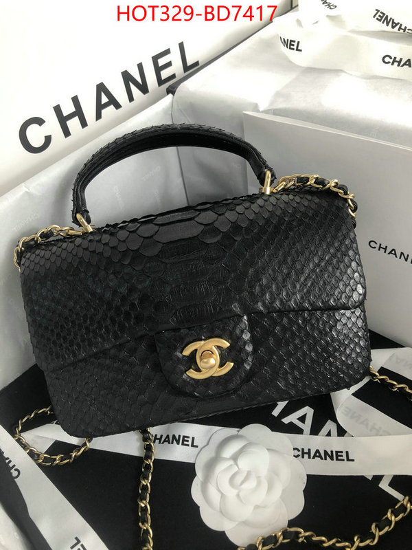 Chanel Bags(TOP)-Diagonal-,ID: BD7417,$: 329USD