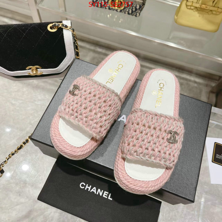 Women Shoes-Chanel,copy , ID: SE2757,$: 115USD