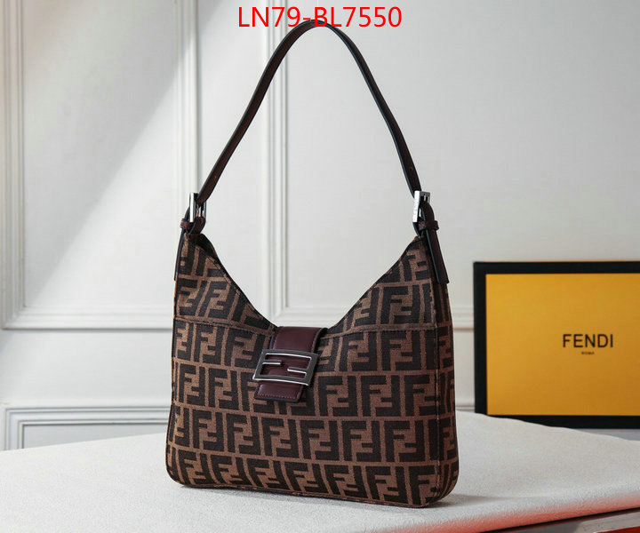 Fendi Bags(4A)-Handbag-,we provide top cheap aaaaa ,ID: BL7550,$: 79USD