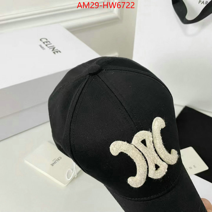 Cap (Hat)-Celine,the highest quality fake , ID: HW6722,$: 29USD