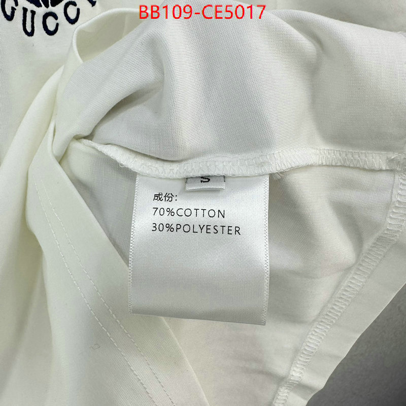 Clothing-Gucci,designer fake , ID: CE5017,$: 109USD