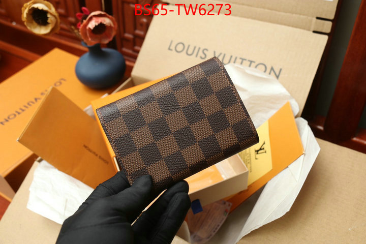 LV Bags(TOP)-Wallet,ID: TW6273,$: 65USD