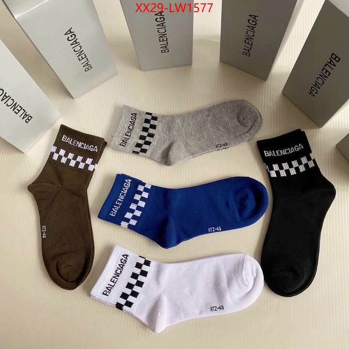 Sock-Balenciaga,perfect replica , ID: LW1577,$: 29USD