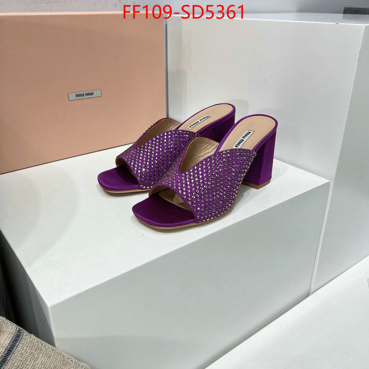 Women Shoes-Miu Miu,7 star quality designer replica , ID: SD5361,$: 109USD