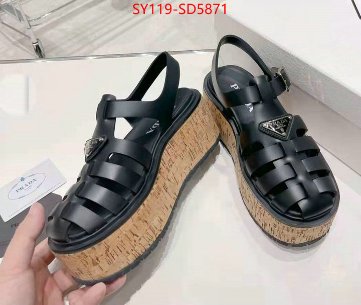 Women Shoes-Prada,the best quality replica , ID: SD5871,$: 119USD
