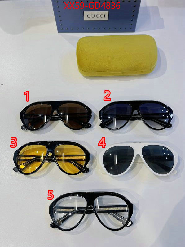 Glasses-Gucci,quality aaaaa replica , ID: GD4836,$: 59USD