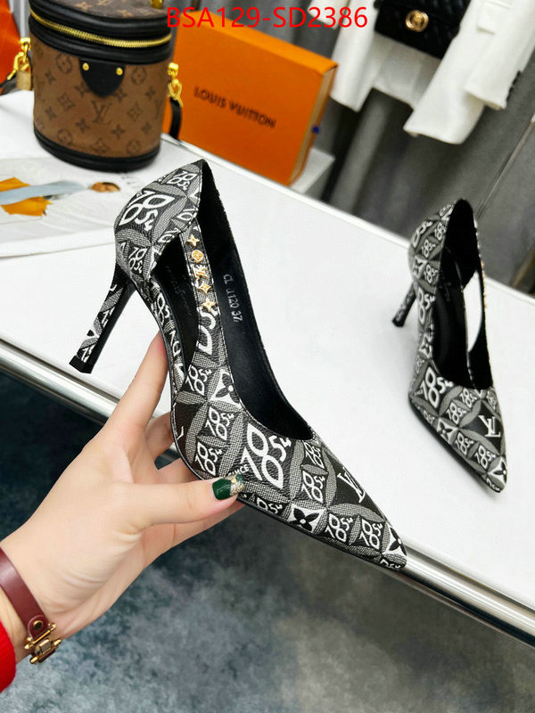 Women Shoes-LV,1:1 replica , ID: SD2386,$: 129USD