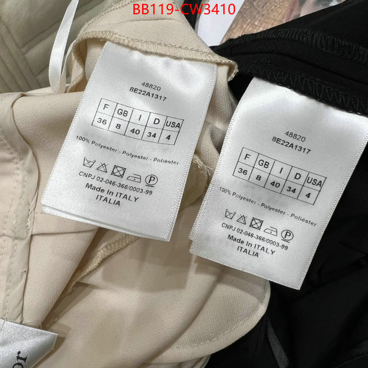 Clothing-Dior,wholesale 2023 replica , ID: CW3410,$: 119USD