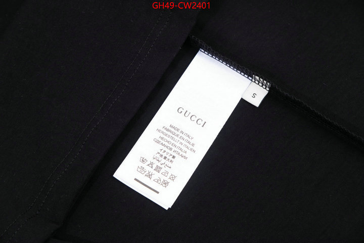 Clothing-Gucci,can i buy replica , ID: CW2401,$: 49USD