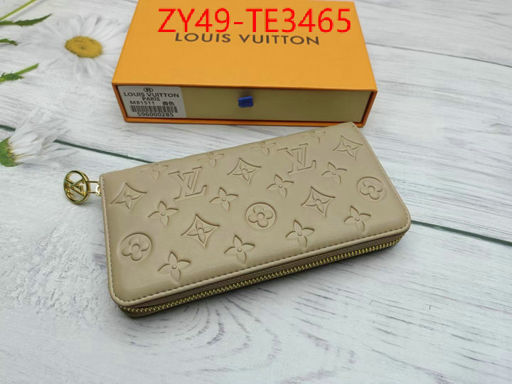 LV Bags(4A)-Wallet,buy high quality cheap hot replica ,ID: TE3465,$: 49USD