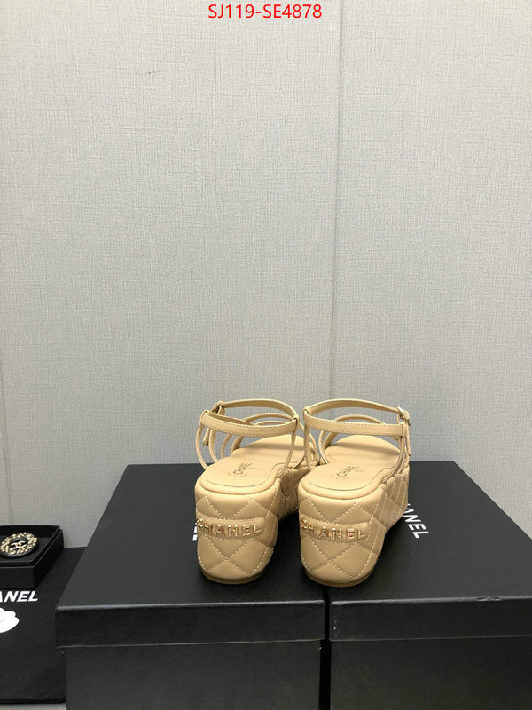 Women Shoes-Chanel,quality replica , ID: SE4878,$: 119USD