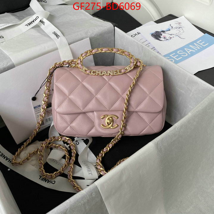 Chanel Bags(TOP)-Diagonal-,ID: BD6069,$: 275USD