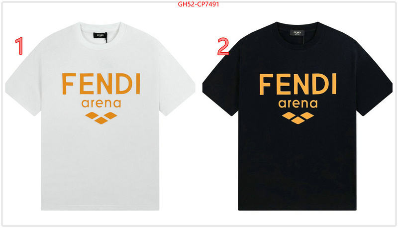 Clothing-Fendi,best replica , ID: CP7491,$: 52USD