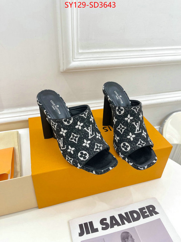 Women Shoes-LV,we provide top cheap aaaaa , ID: SD3643,$: 129USD