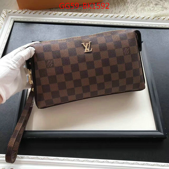 LV Bags(4A)-Wallet,ID: BK1592,$:59USD