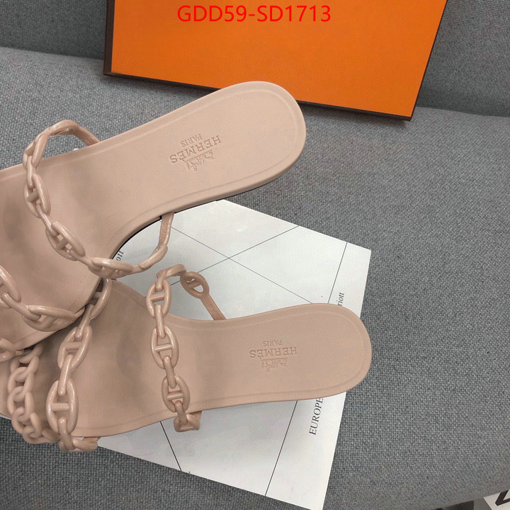 Women Shoes-Hermes,cheap high quality replica , ID: SD1713,$: 59USD