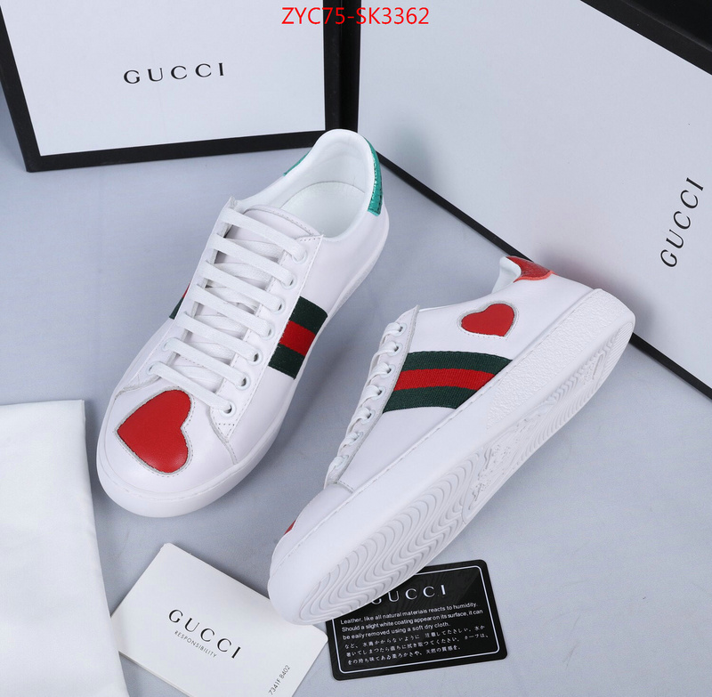 Women Shoes-Gucci,7 star quality designer replica , ID: SK3362,$:75USD