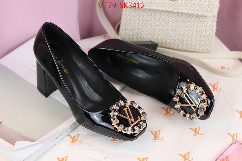 Women Shoes-LV,buy high quality fake , ID: SK3412,$:79USD