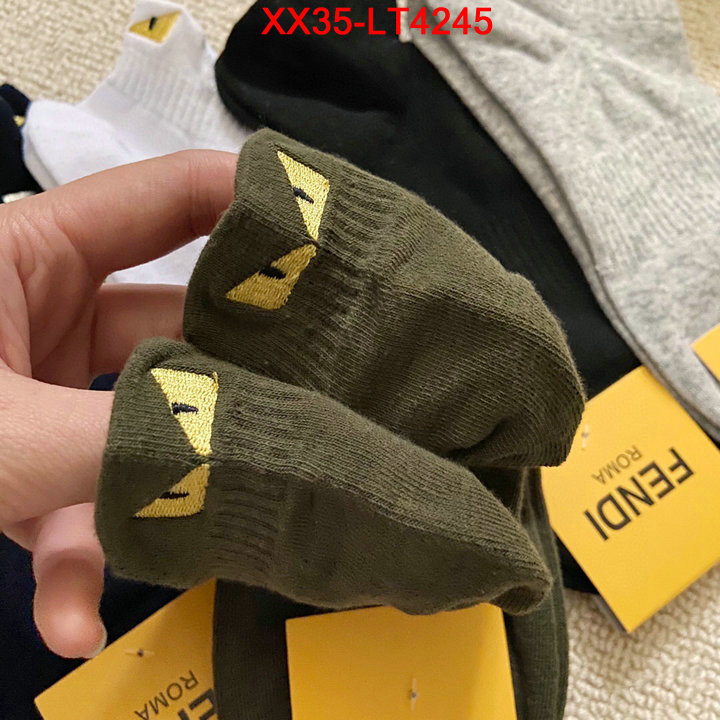 Sock-Fendi,online from china designer , ID: LT4245,$: 35USD