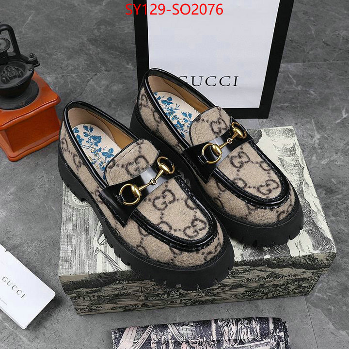 Women Shoes-Gucci,how to start selling replica , ID: SO2076,$: 129USD