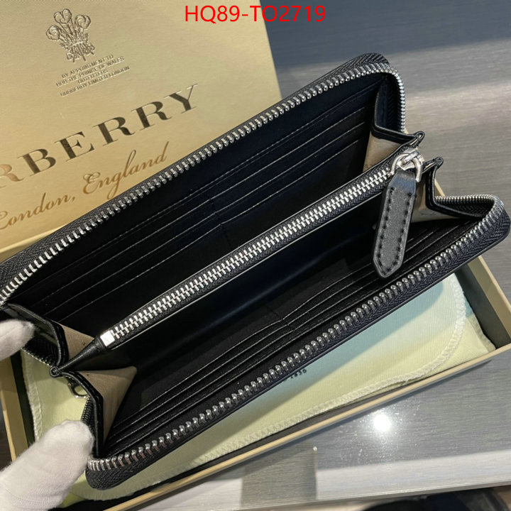 Burberry Bags(4A)-Wallet,replica 1:1 high quality ,ID: TO2719,$: 89USD