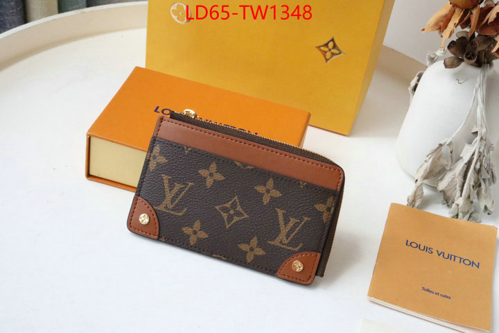 LV Bags(TOP)-Wallet,ID: TW1348,$: 65USD