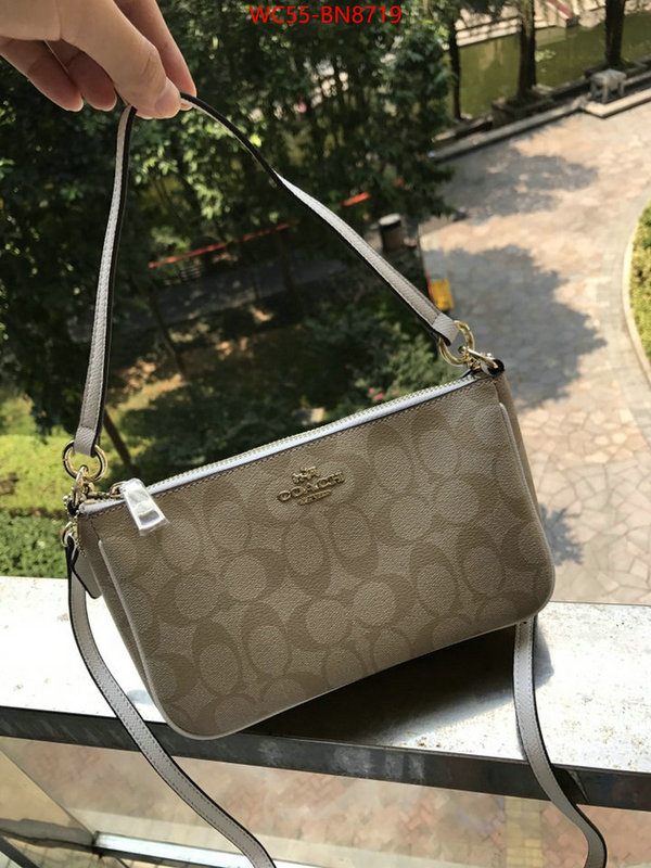 Coach Bags(4A)-Diagonal,outlet sale store ,ID: BN8719,$: 55USD