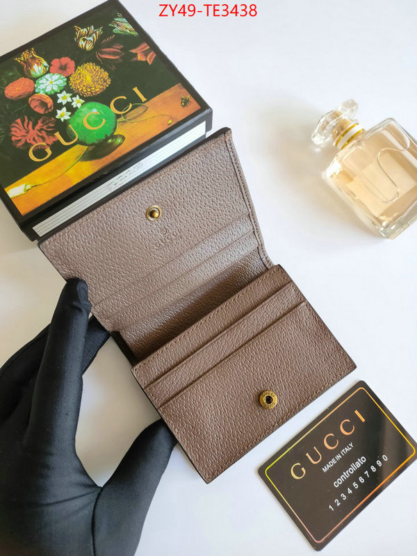 Gucci Bags(4A)-Wallet-,buy high-quality fake ,ID: TE3438,$: 49USD