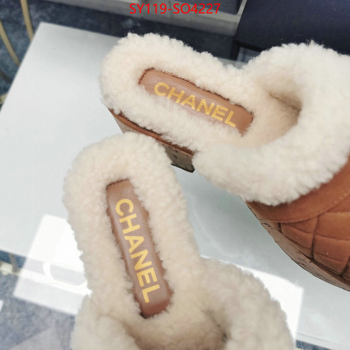 Women Shoes-Chanel,top fake designer , ID: SO4227,$: 119USD