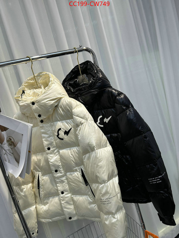 Down jacket Women-Moncler,buy high quality cheap hot replica , ID: CW749,$: 199USD