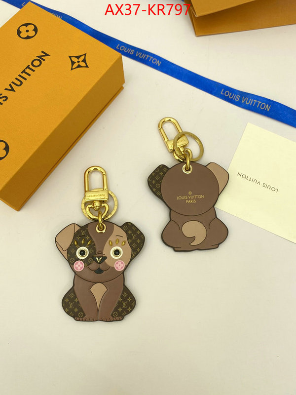 Key pendant-LV,outlet 1:1 replica ,ID: KR797,$: 37USD