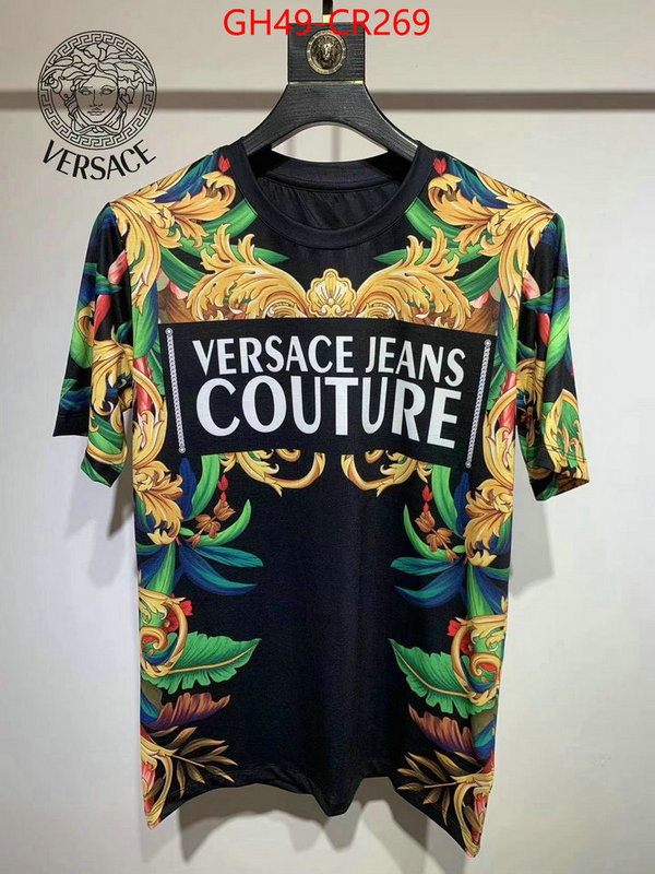 Clothing-Versace,can i buy replica , ID: CR269,$: 49USD