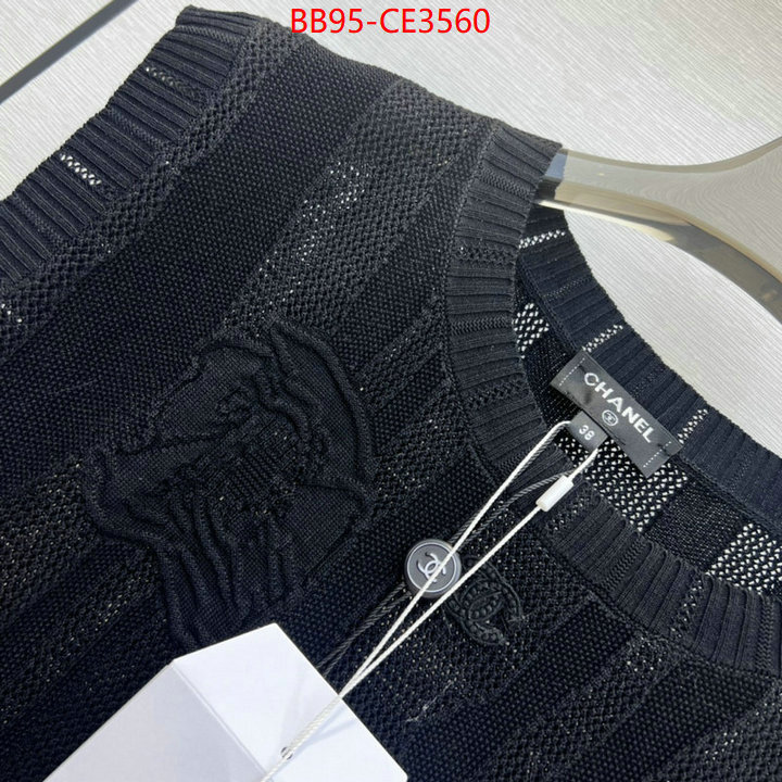 Clothing-Chanel,what is a 1:1 replica , ID: CE3560,$: 95USD