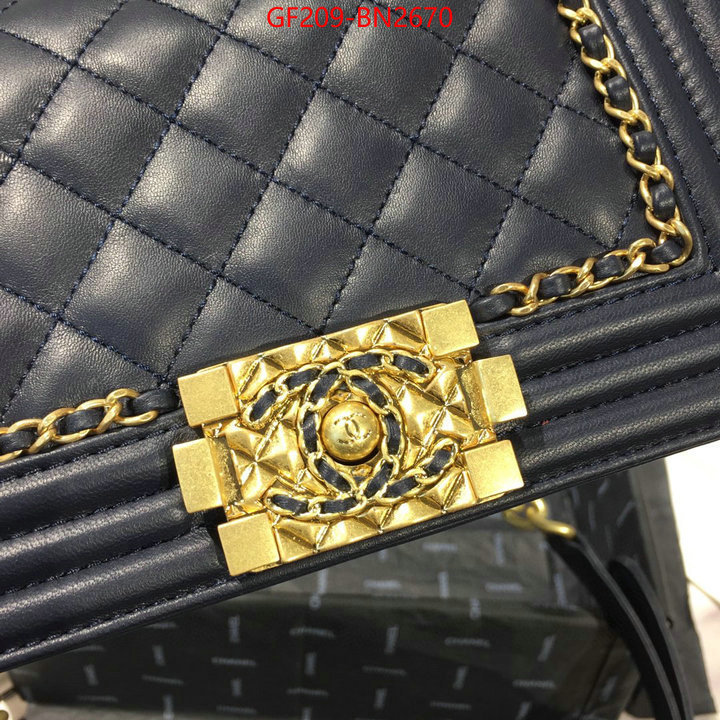 Chanel Bags(TOP)-Diagonal-,ID: BN2670,$: 209USD