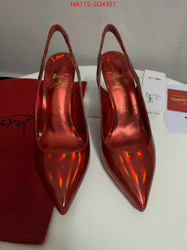 Women Shoes-Chrstn 1ouboutn,found replica , ID: SO4351,$: 115USD