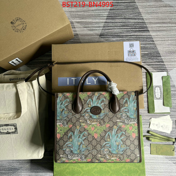 Gucci Bags(TOP)-Handbag-,replicas ,ID: BN4995,$: 219USD