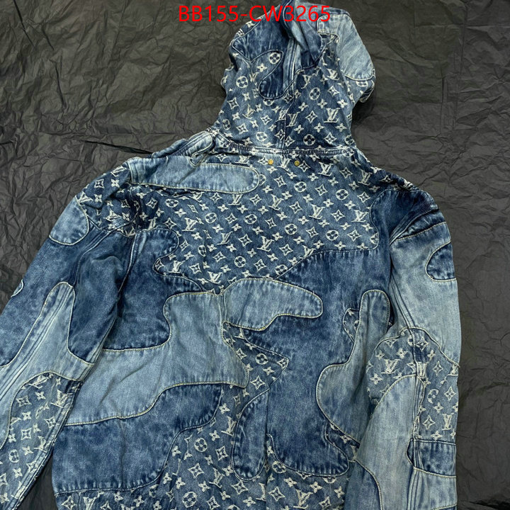 Clothing-LV,designer fashion replica , ID: CW3265,$: 155USD