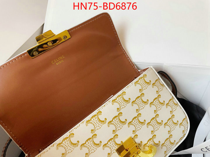 CELINE Bags(4A)-Triomphe Series,shop designer replica ,ID: BD6876,$: 75USD