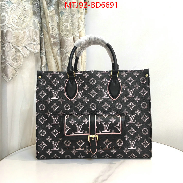 LV Bags(4A)-Handbag Collection-,customize the best replica ,ID: BD6691,$: 92USD