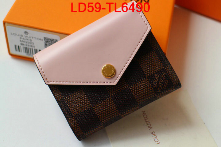 LV Bags(TOP)-Wallet,ID:TL6490,$: 59USD