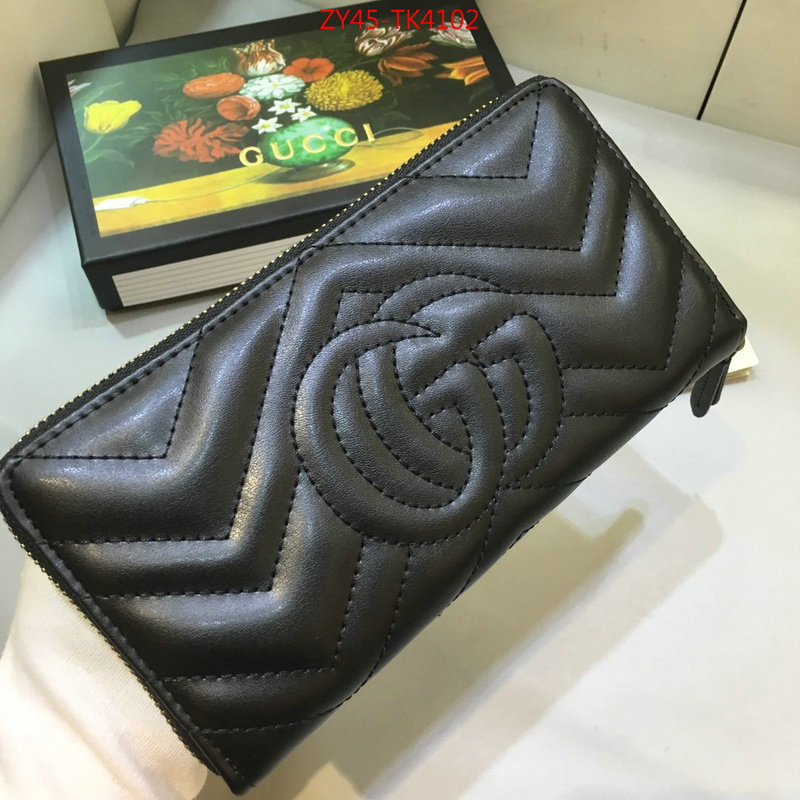 Gucci Bags(4A)-Wallet-,ID: TK4102,$:45USD