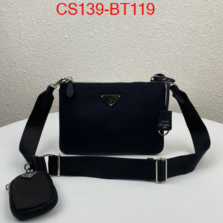 Prada Bags(TOP)-Diagonal-,ID: BT119,$: 139USD