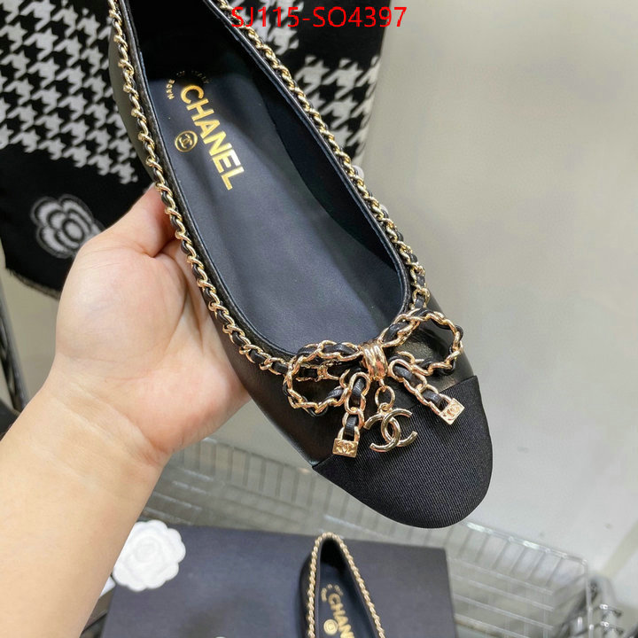 Women Shoes-Chanel,wholesale replica , ID: SO4397,$: 115USD